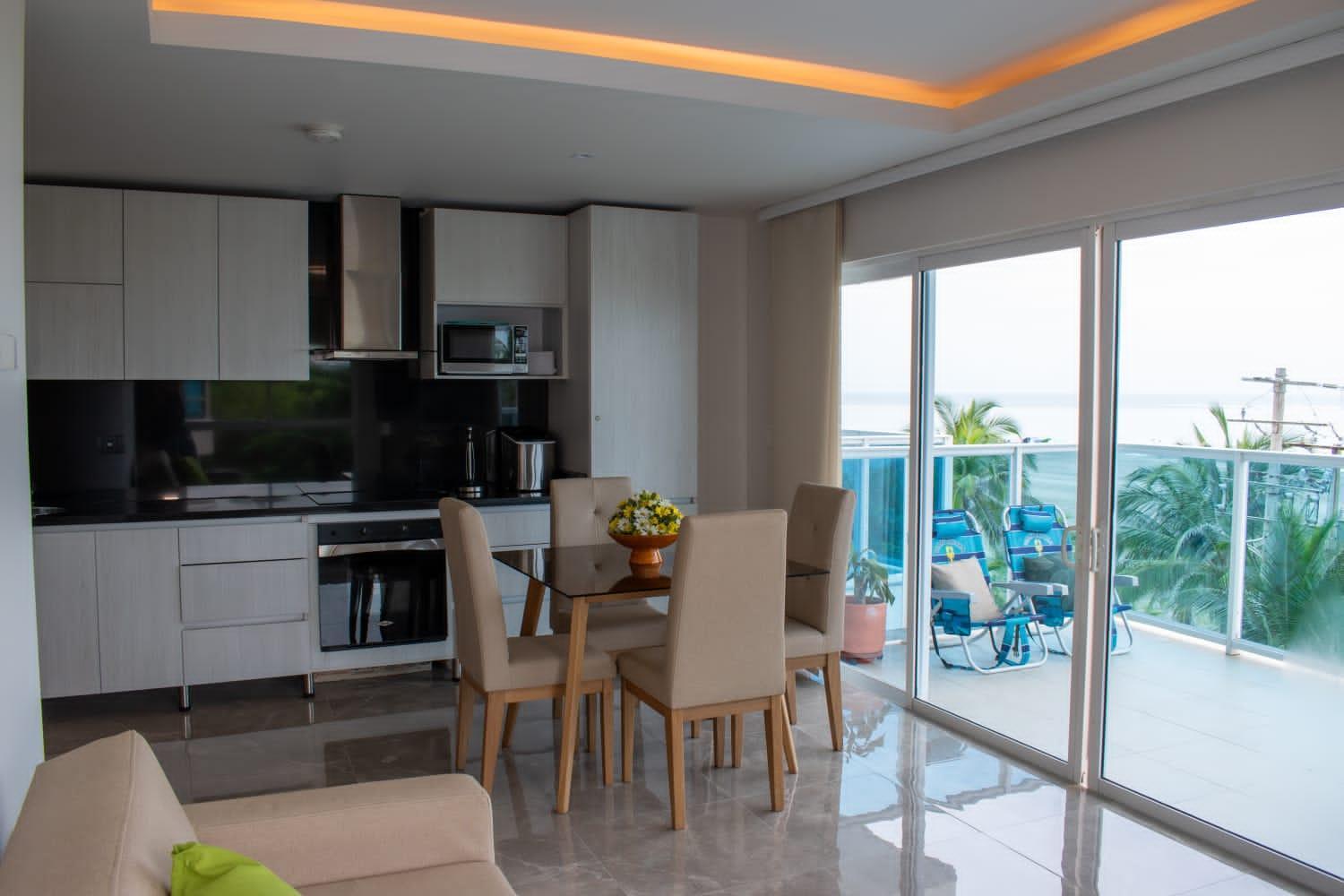 Apartamento Aire Puro Frente Al Mar Edificio Sunshine Cartagena